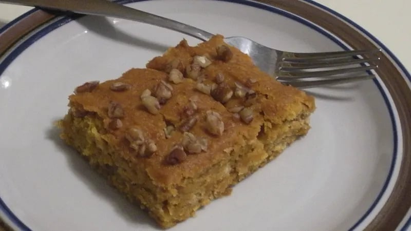 Gluten-Free Easy Pumpkin Dessert Squares