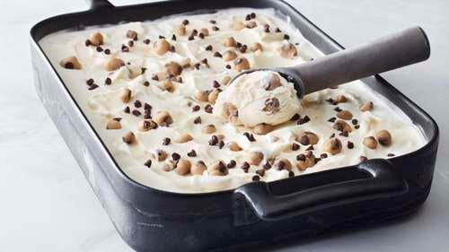 Chocolate Chip Cookie Dough Ice Cream - LMLDFood