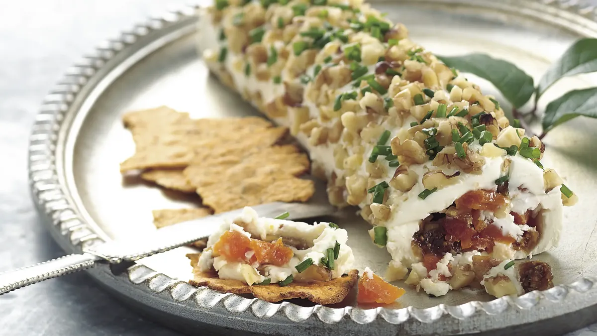 Dried Fruit and Cream Cheese Roulade Recipe - BettyCrocker.com