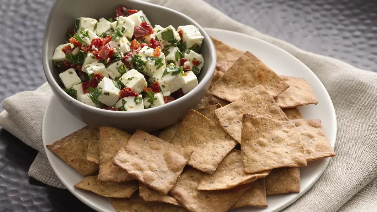 Feta and Sundried Tomato Dip