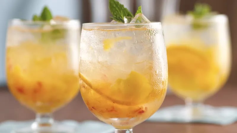 Peachy Orange Cream Cocktail