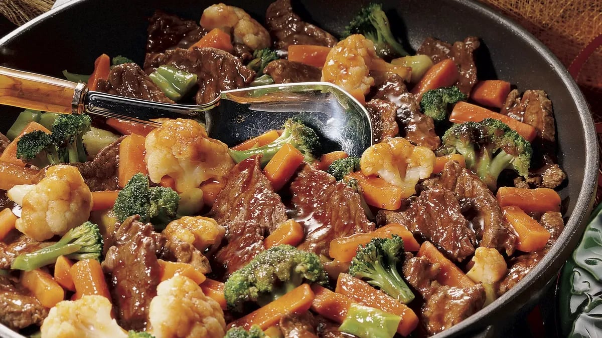 Skillet Beef and Vegetables