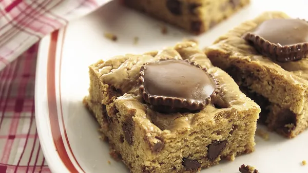 Reese's™ Peanut Butter Cup-Stuffed Brownies