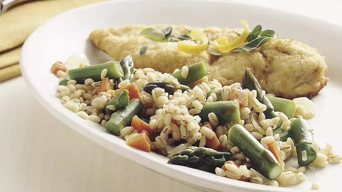 Barley and Asparagus