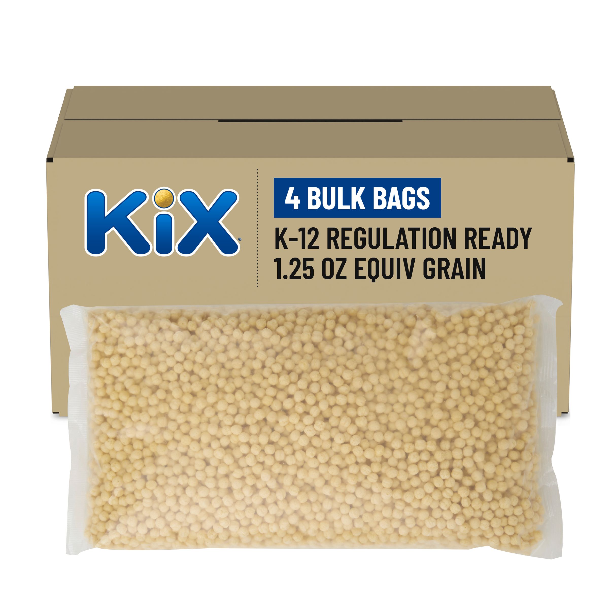 Case Optimized Hero Kix Cereal Bulk Bag 4/25 OZ