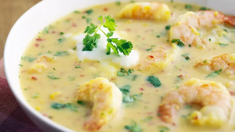 Skinny Curried Corn Soup Recipe - BettyCrocker.com