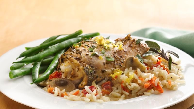 Country French Chicken and Rice Recipe 