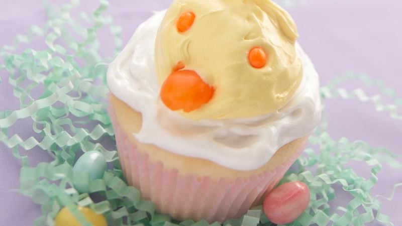 Chirping Chick Cupcakes