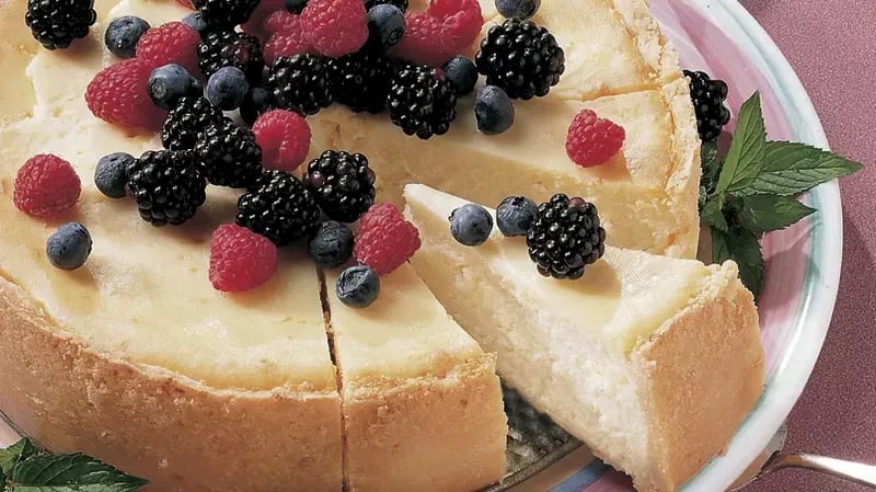 New York Cheesecake (lighter recipe)