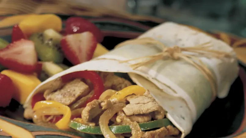 Pork Fajita Wraps