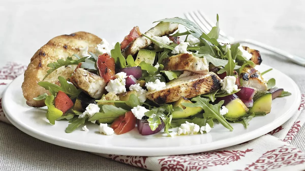 Grilled Chicken and Vegetable Salad