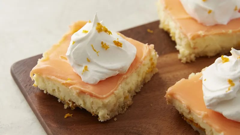 Orange Cream Dessert Squares