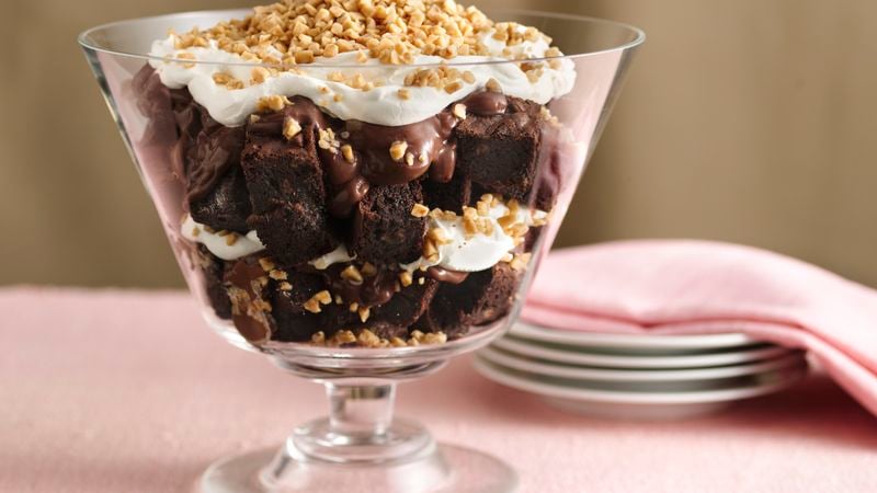 Gluten-Free Fudgy Brownie Trifle