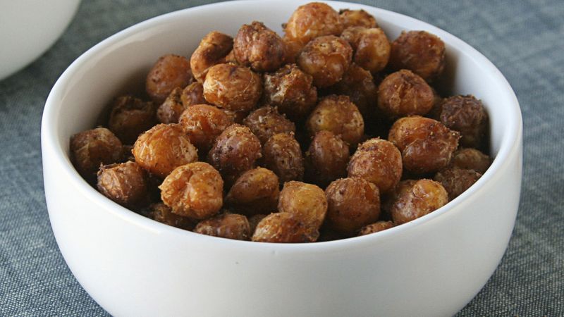 Spiced Baked Chickpeas