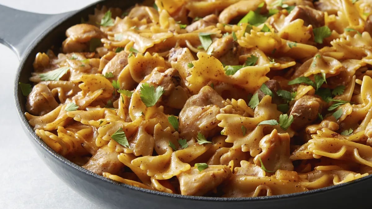 Skillet Butter Chicken Pasta