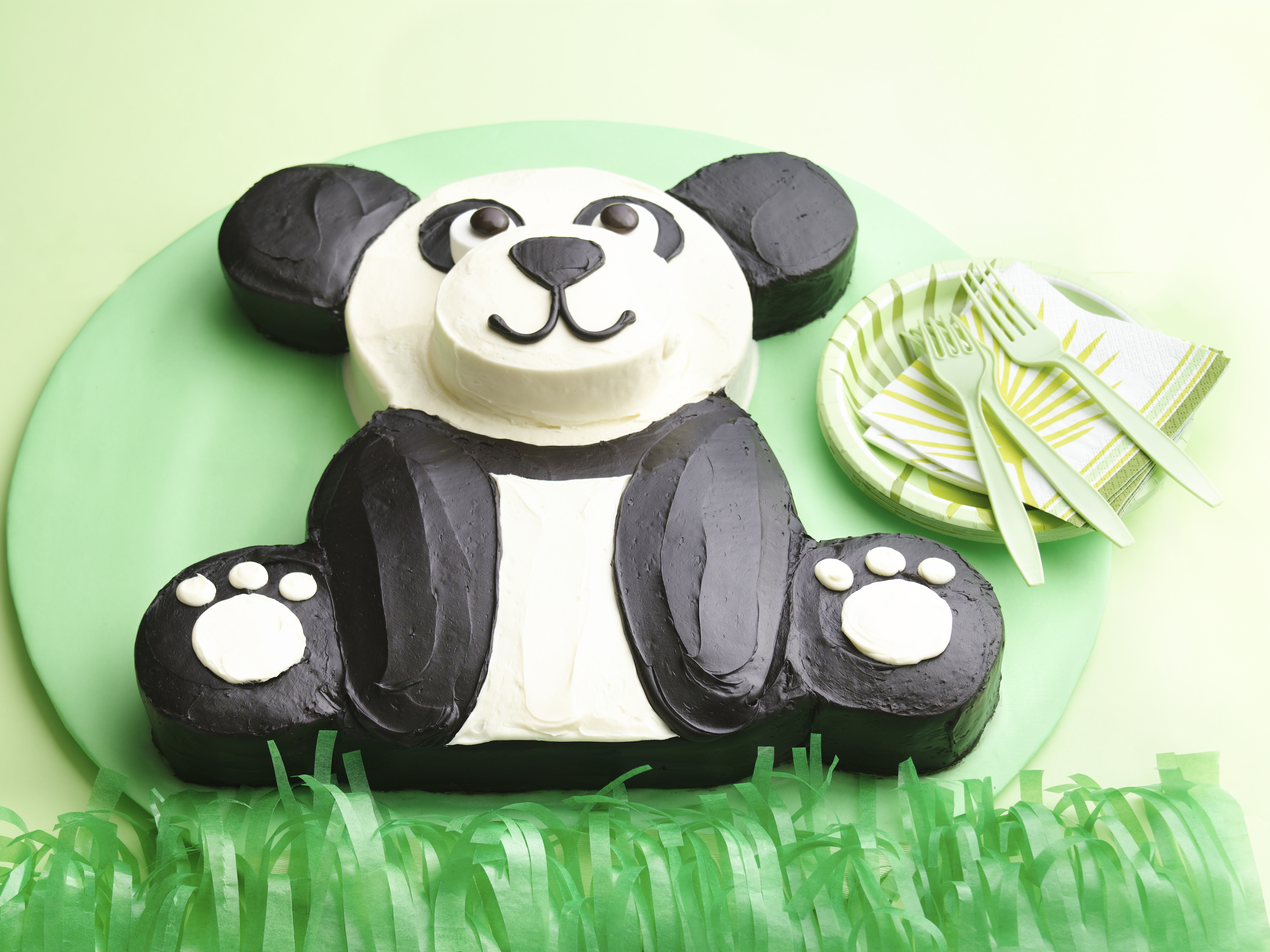 Cute Panda Kids Theme Cake - Avon Bakers