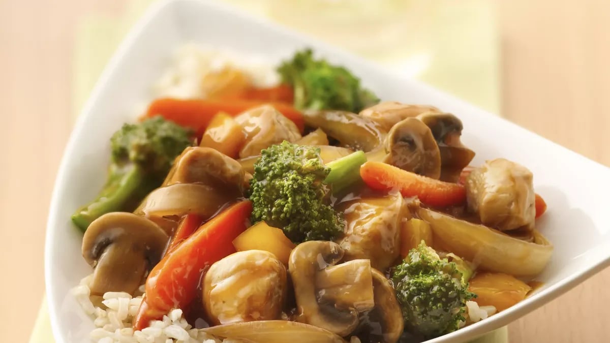 Summer Garden Chicken Stir-Fry