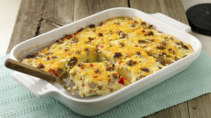 Easy top breakfast bake