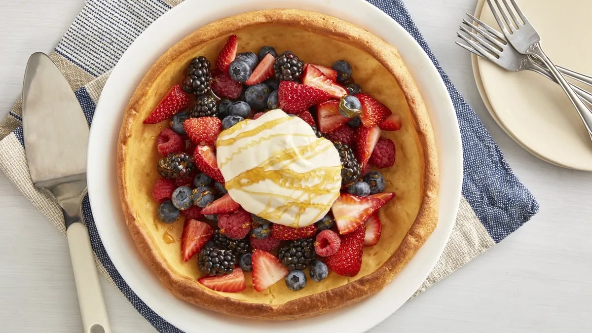 Berries and Cream Dutch Baby