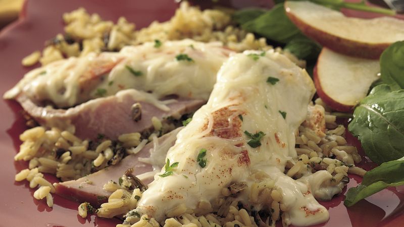 Cordon Rice Chicken and Rice Cordon Bleu Recipe - BettyCrocker.com