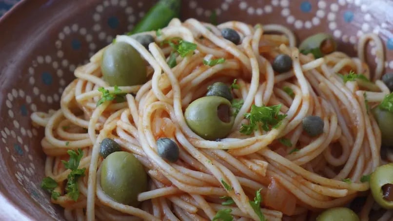 Veracruz Style Spaghetti