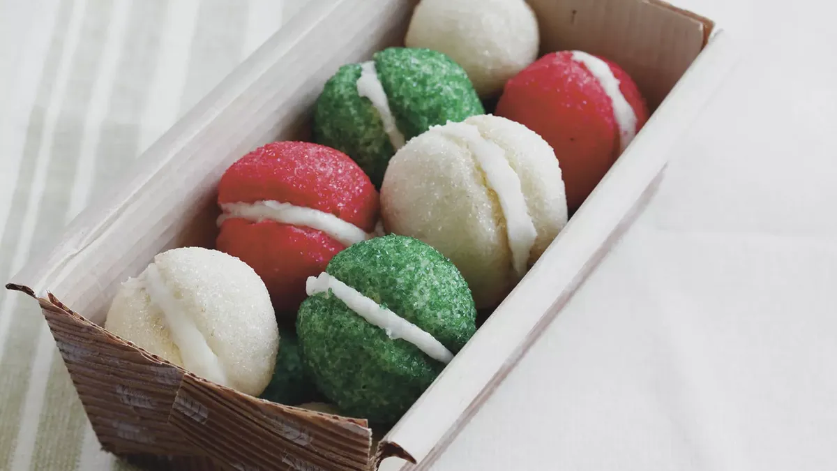 Christmas Ball Cookies