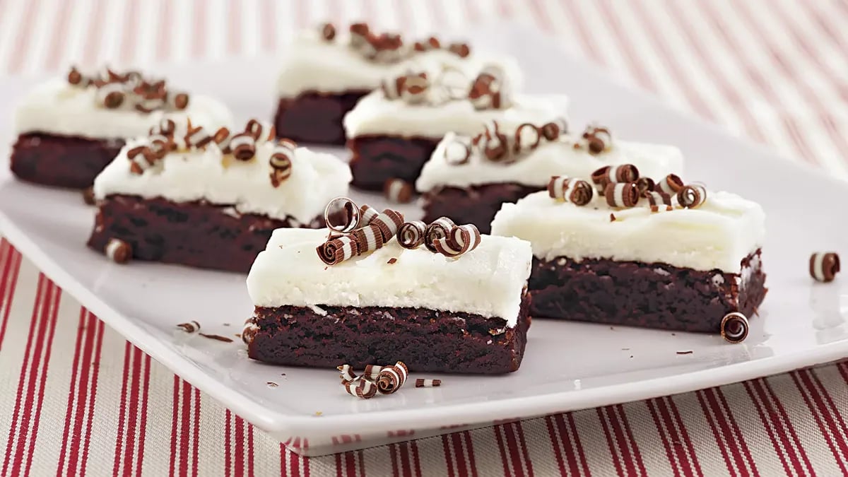 Double Mint Brownies