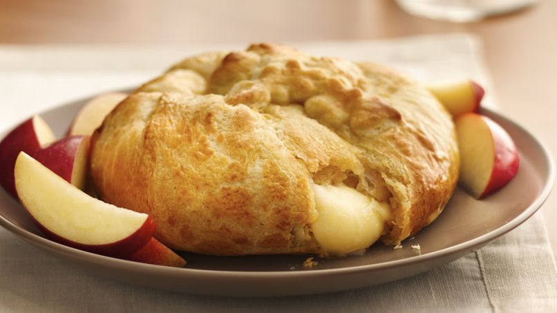 Crescent-Wrapped Brie