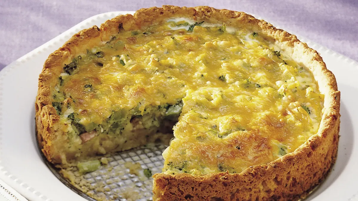 Ham and Cheddar Torta