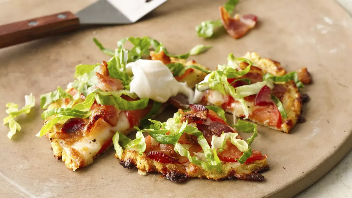 Gluten-Free Grain Free BLT Mini Pizzas