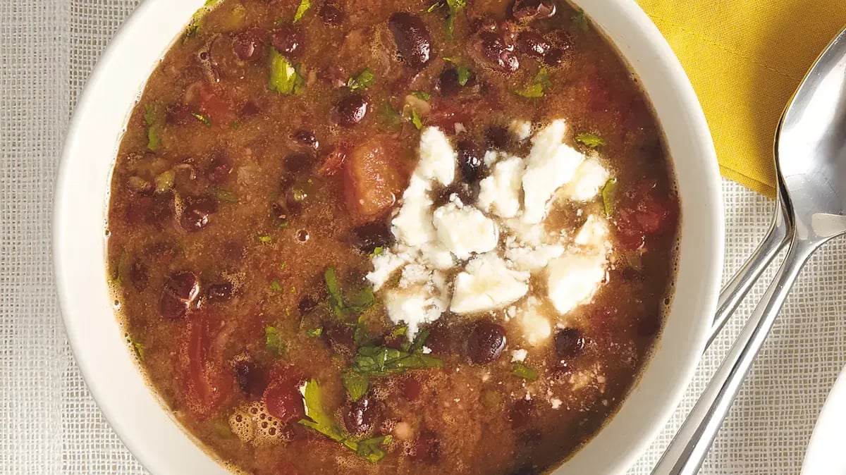 Mexican Black Bean Soup