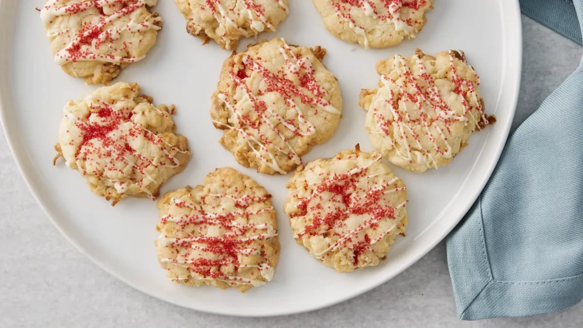 White Chocolate Macaroon Cookies