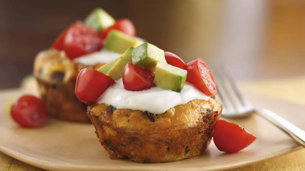 Impossibly Easy Mexican Mini Veggie Pies