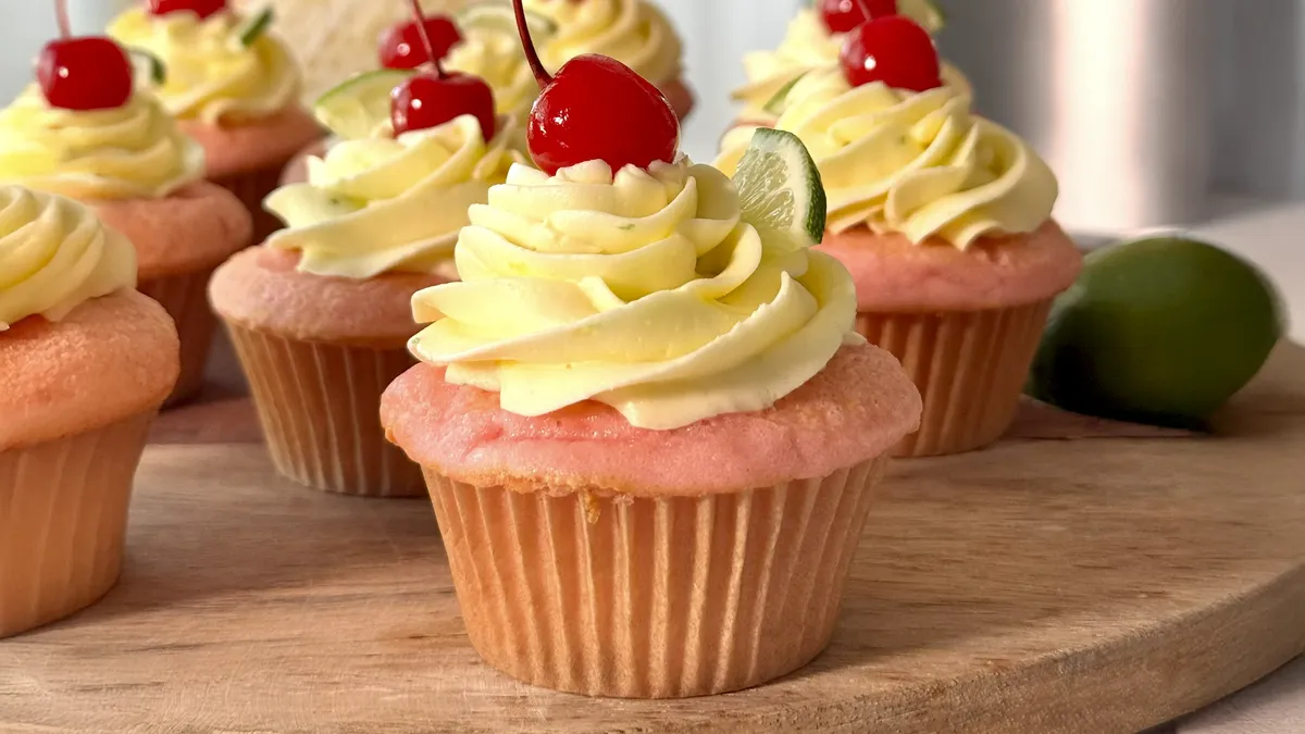 Shirley Temple Cupcakes