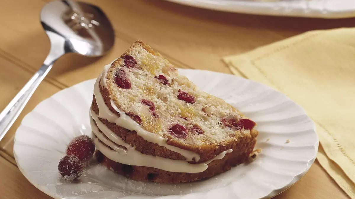 Cranberry-Apricot Coffee Cake