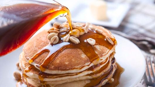 Easy Pancakes from Scratch with Jack Daniel's™ Syrup Recipe 