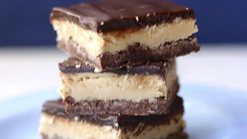 Peanut Butter-Ganache Bars