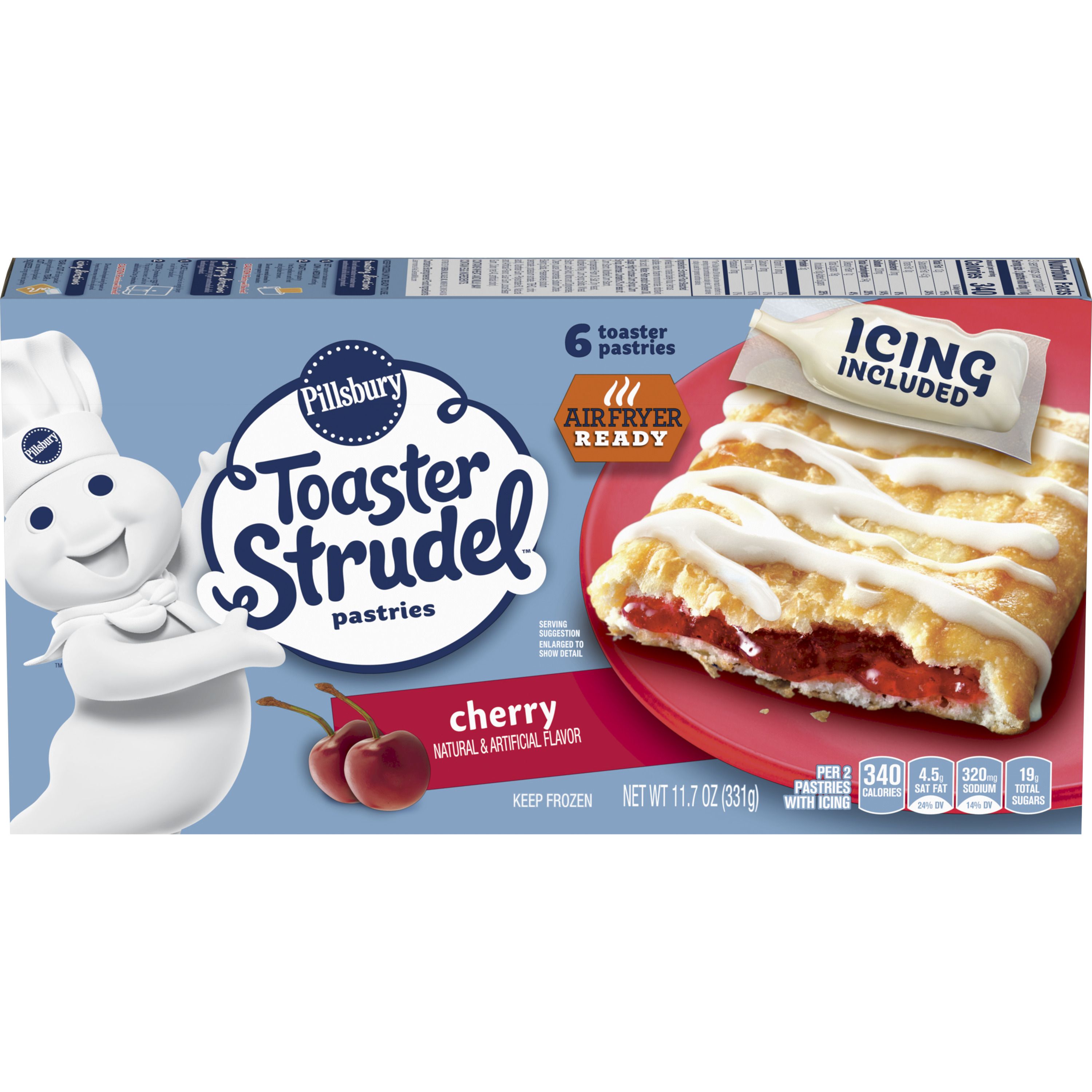 Pillsbury™ Cherry Toaster Strudel™ - Front