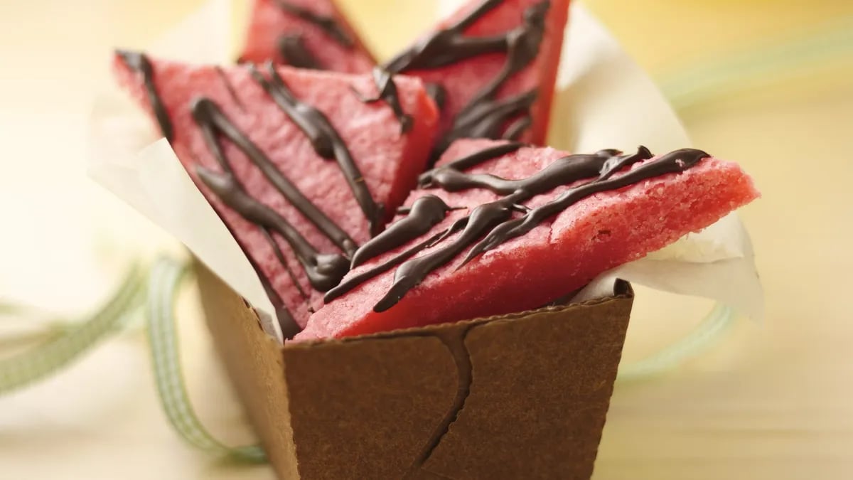 Chocolate-Drizzled Cherry Bars