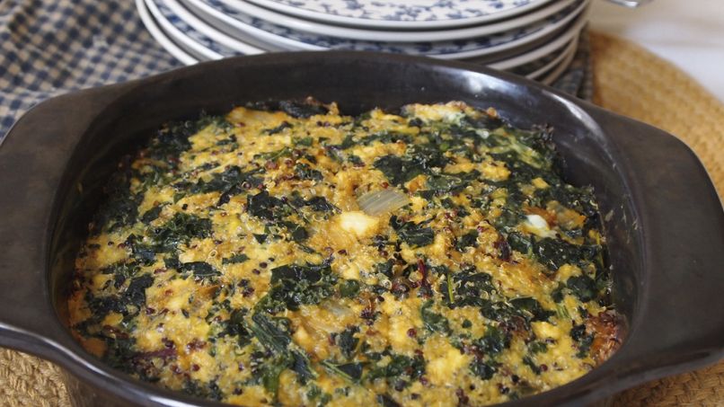 Quinoa and Chard Pie