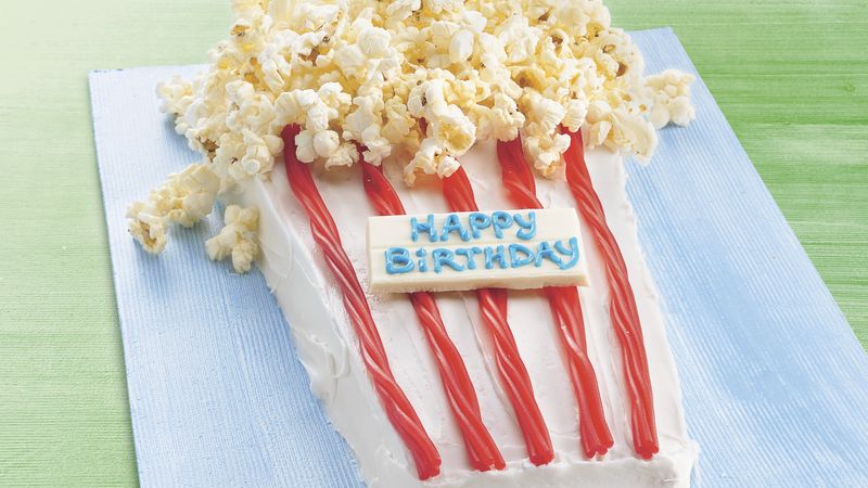 Birthday cake online popcorn