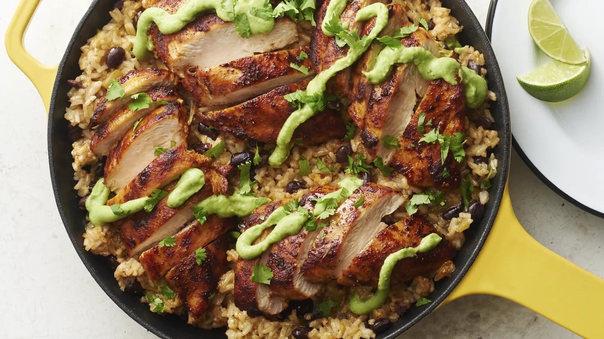 Cilantro-Lime Chicken Skillet