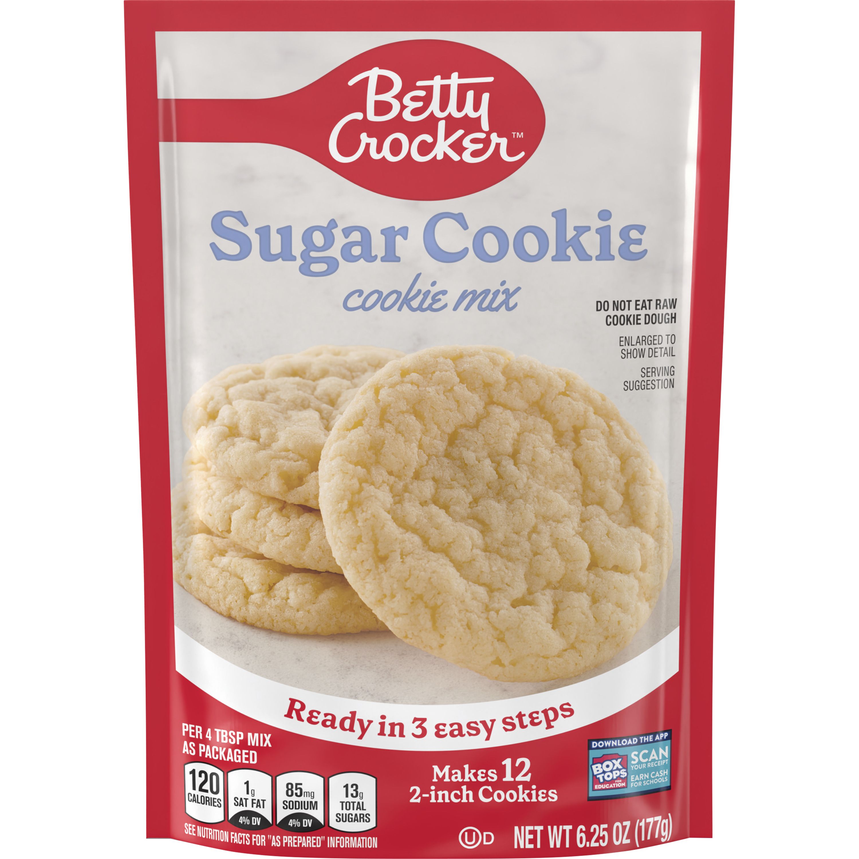 Betty Crocker™ Snack Size Sugar Cookie Mix - Front