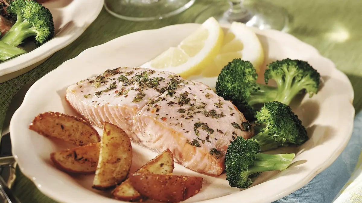 Italian Roasted Salmon