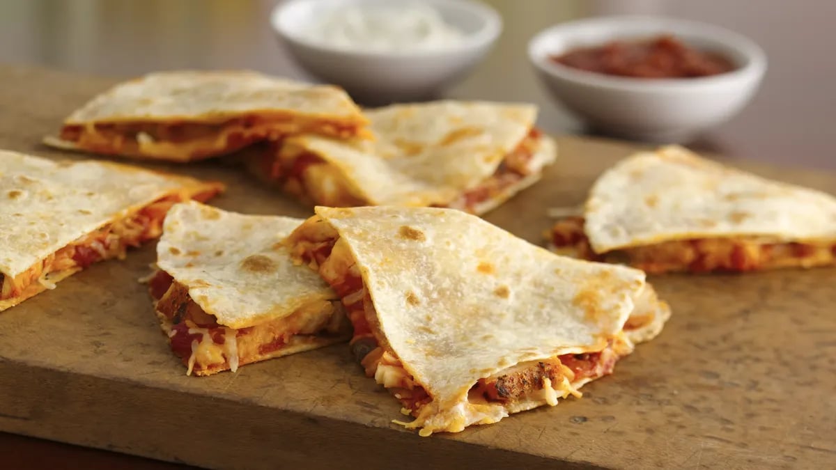 Quick Chicken Quesadillas