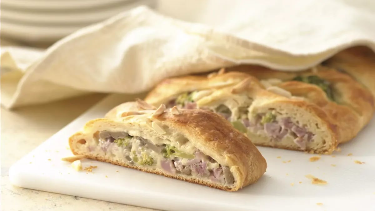 Ham and Swiss Crescent Braid