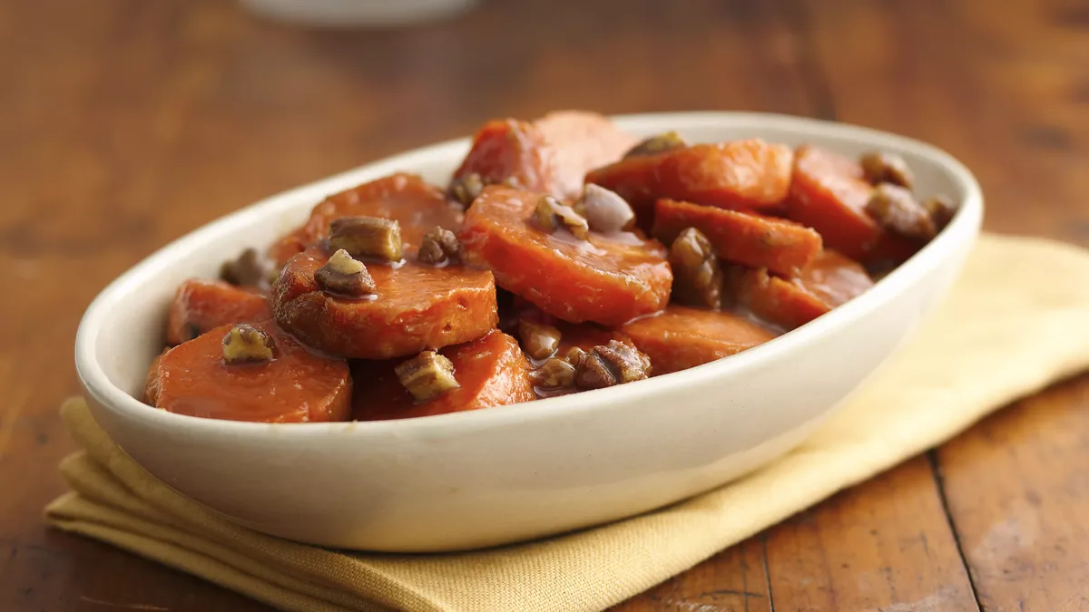 Sweet Potatoes with Caramel Sauce