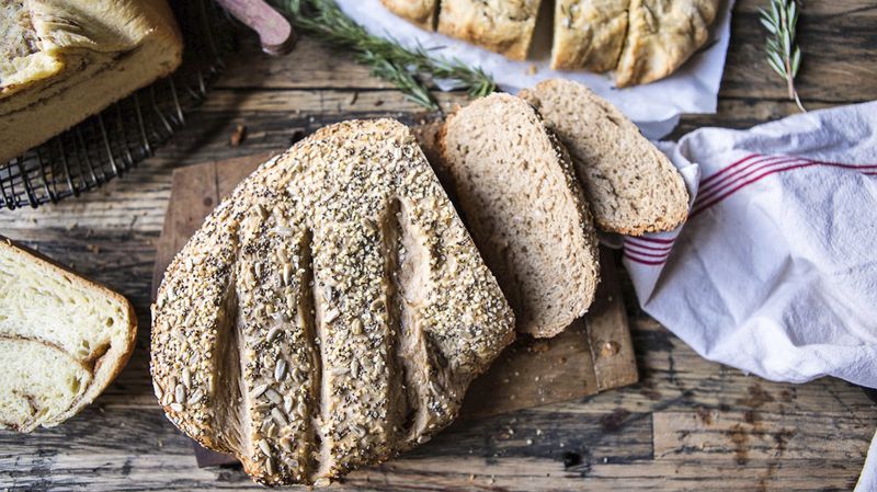 Whole Grain Breakfast Bread