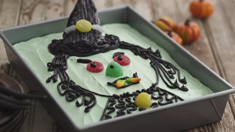 Scary Witch Cake