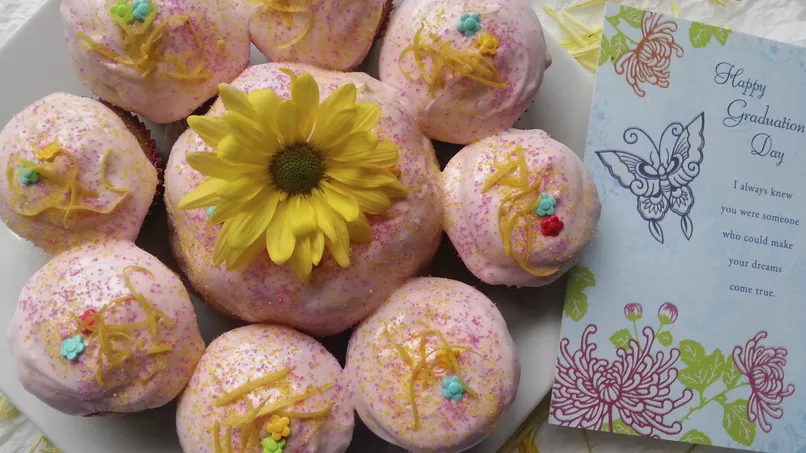 Pink Lemonade Cupcakes